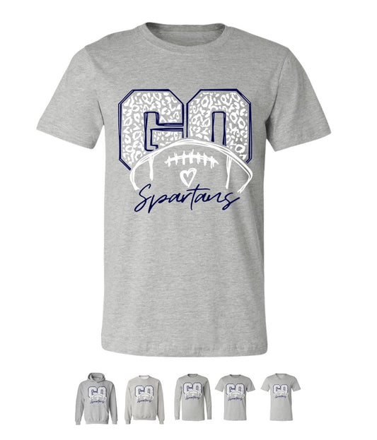 Spartans on Grey - Several Styles to Choose From!