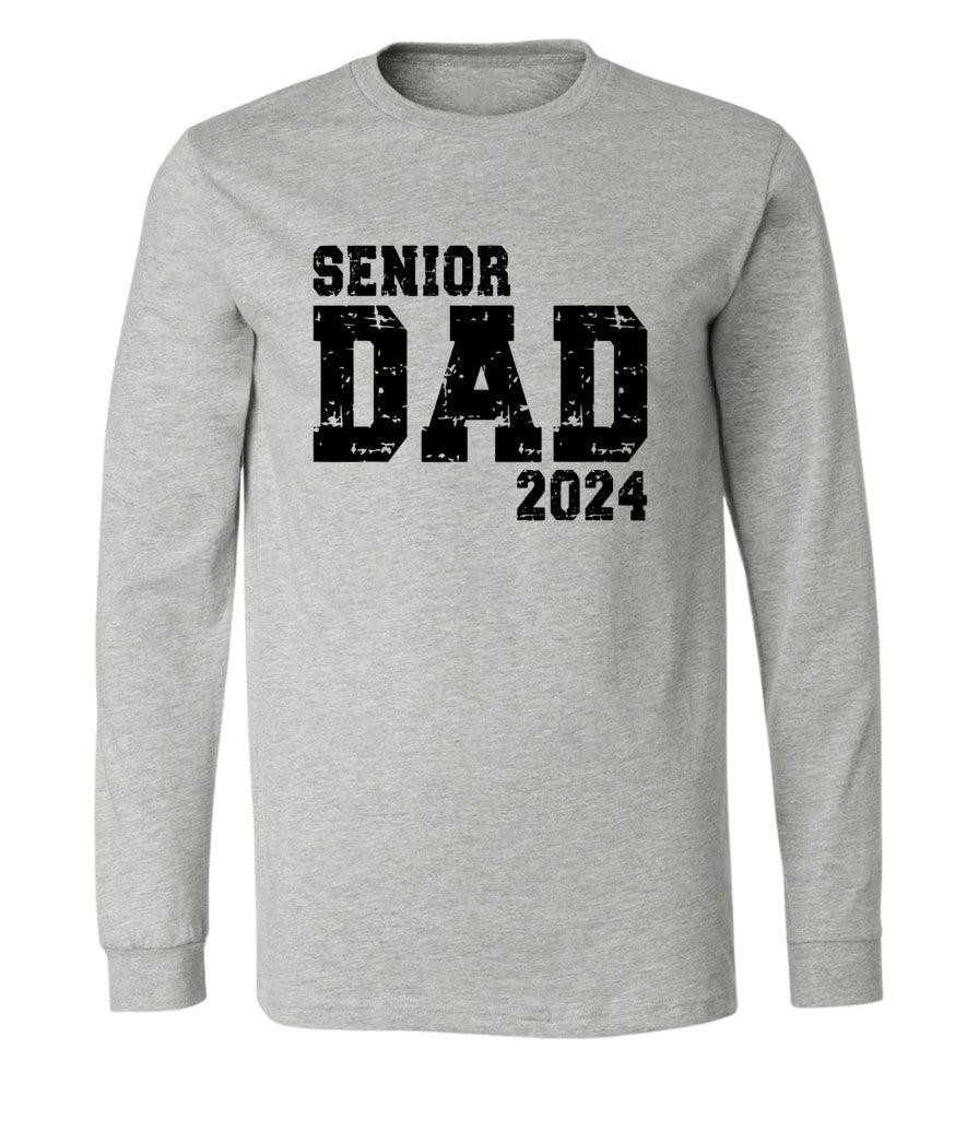 Senior Dad 2024 on Grey - Several Styles to Choose From!