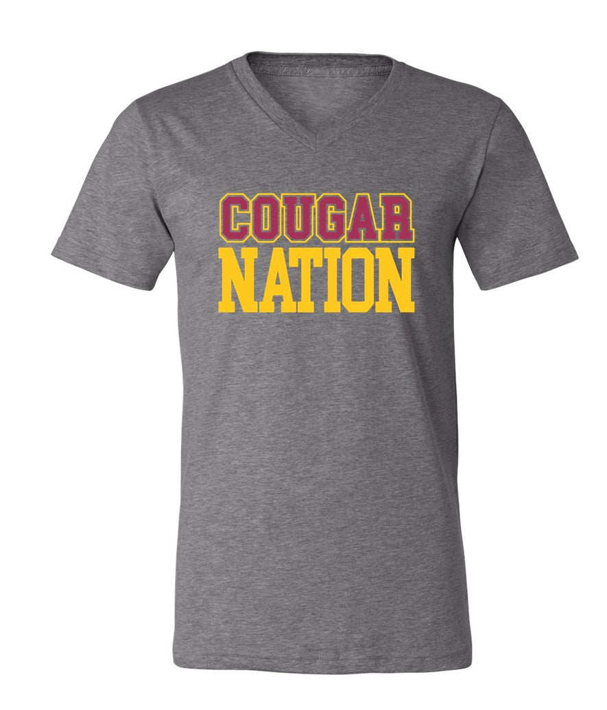 Cougar Nation on Deep Heather - Several Styles to Choose From!