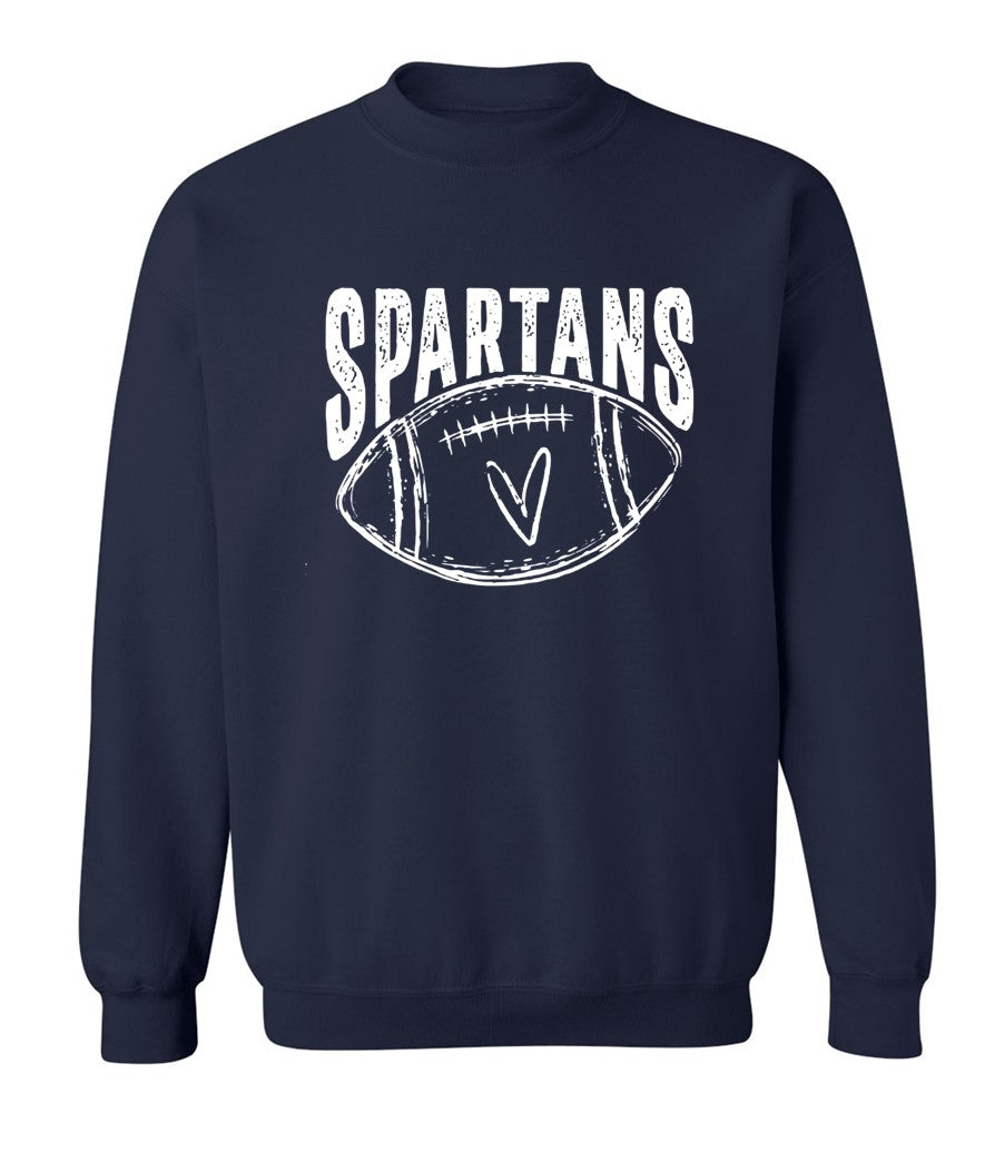 Spartans Football on Navy - Several Styles to Choose From!