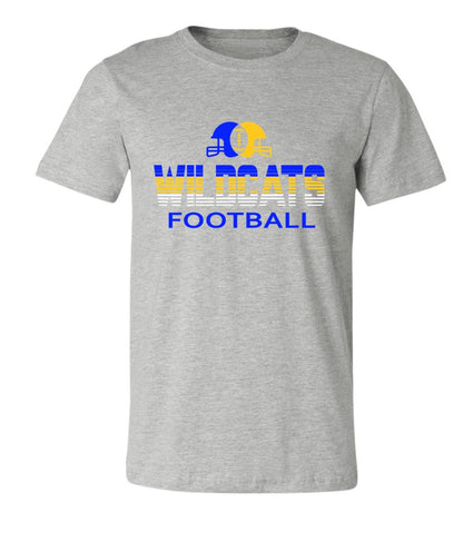 Galva Wildcats Football on Grey - Several Styles to Choose From!