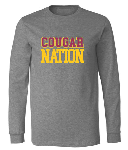 Cougar Nation on Deep Heather - Several Styles to Choose From!