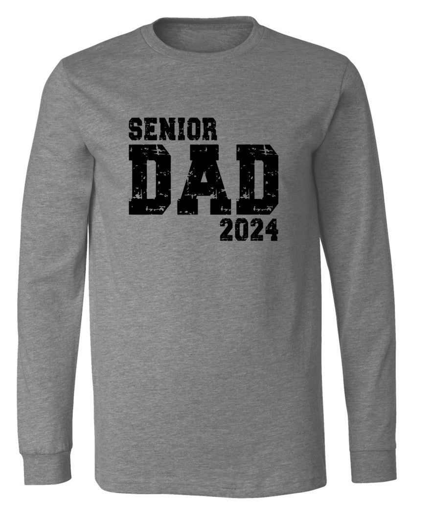 Senior Dad 2024 on Deep Heather - Several Styles to Choose From!