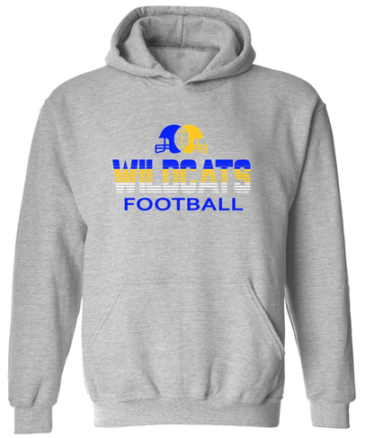 Galva Wildcats Football on Grey - Several Styles to Choose From!