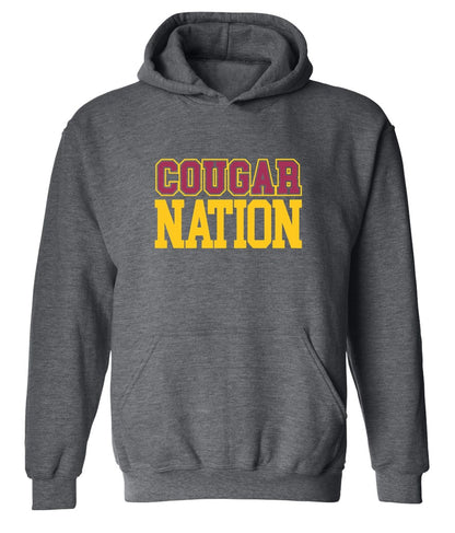 Cougar Nation on Deep Heather - Several Styles to Choose From!