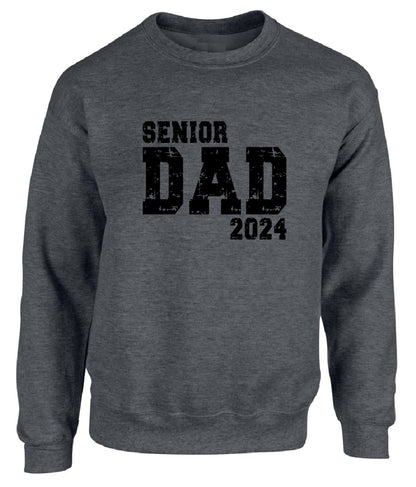 Senior Dad 2024 on Deep Heather - Several Styles to Choose From!