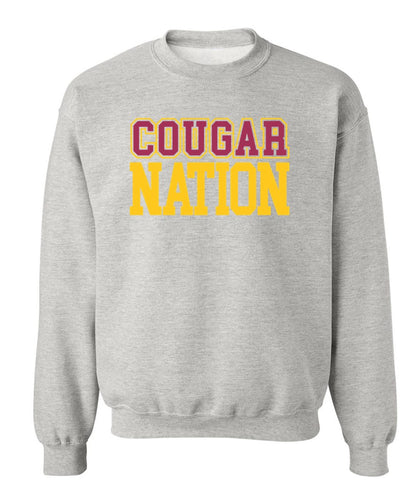 Cougar Nation on Grey - Several Styles to Choose From!