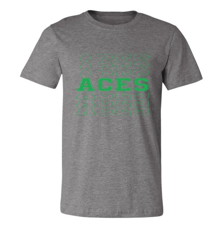 Aces Repeat on Deep Heather - Several Styles to Choose From!