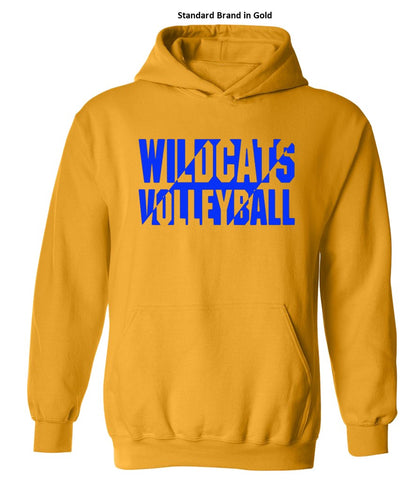 Galva Wildcats Volleyball on a variety of Yellows! - Several Styles to Choose From!