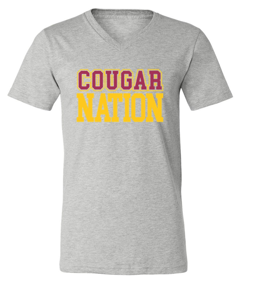 Cougar Nation on Grey - Several Styles to Choose From!