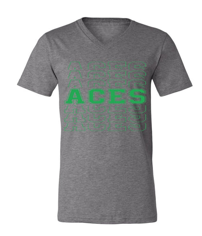 Aces Repeat on Deep Heather - Several Styles to Choose From!