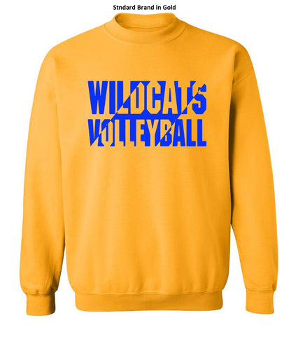 Galva Wildcats Volleyball on a variety of Yellows! - Several Styles to Choose From!