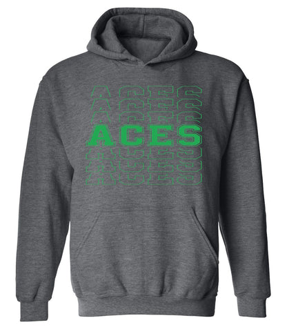 Aces Repeat on Deep Heather - Several Styles to Choose From!