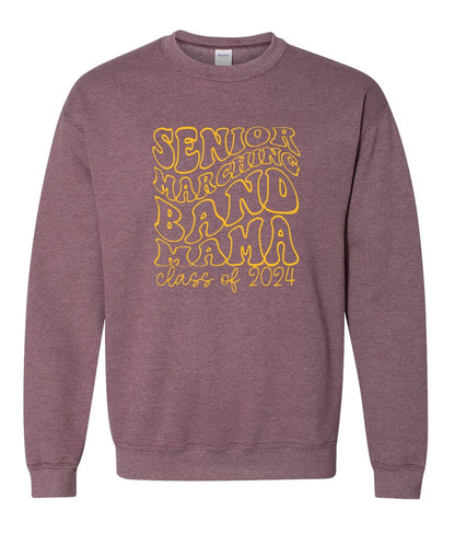 R/W - Senior Marching Band on Heather Maroon - Several Styles to Choose From!