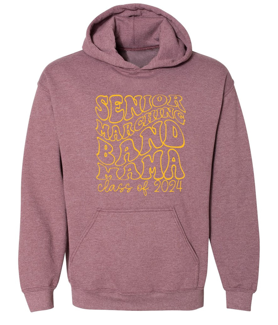 R/W - Senior Marching Band on Heather Maroon - Several Styles to Choose From!