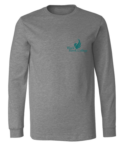 Black Hawk Pocket Logo on Deep Heather - Several Styles to Choose From!
