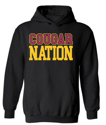 Cougar Nation on Black - Several Styles to Choose From!