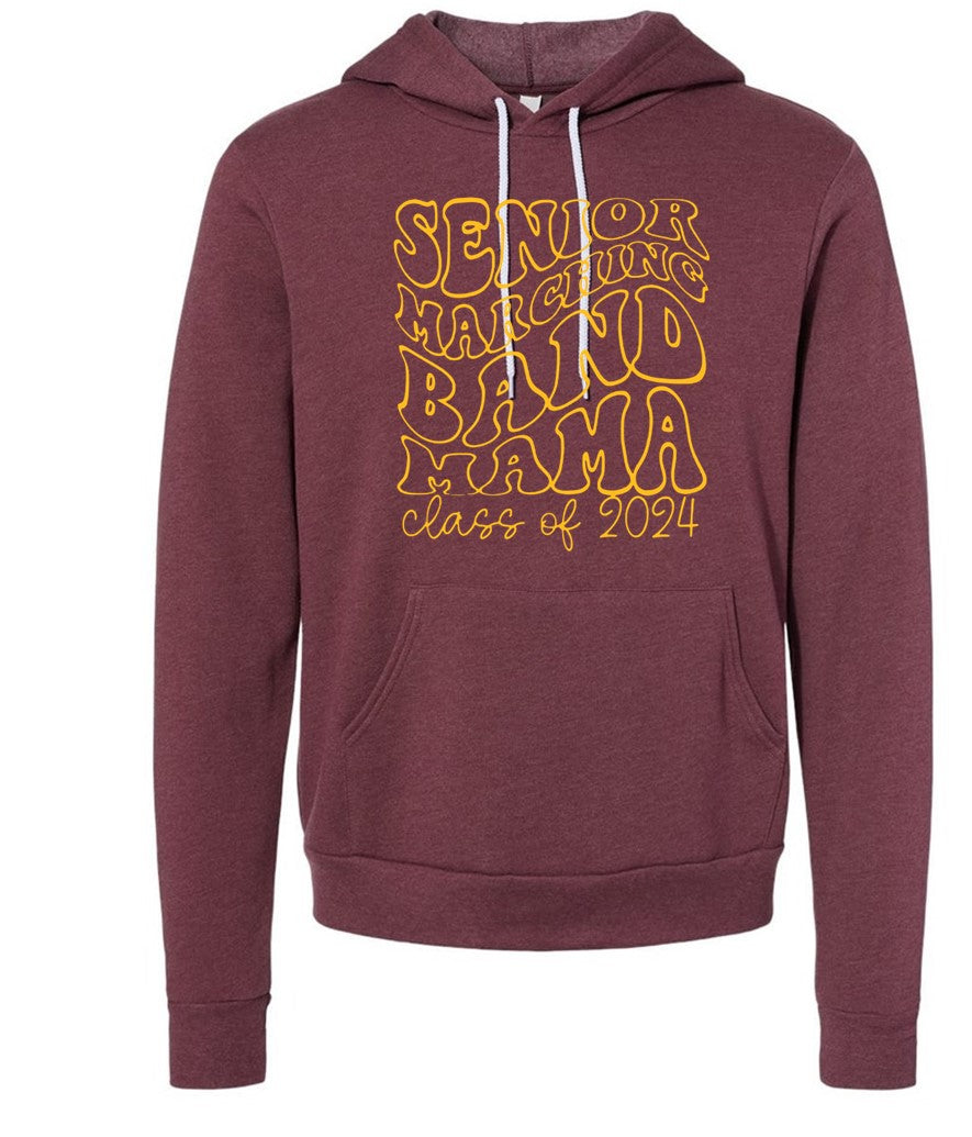 R/W - Senior Marching Band on Heather Maroon - Several Styles to Choose From!