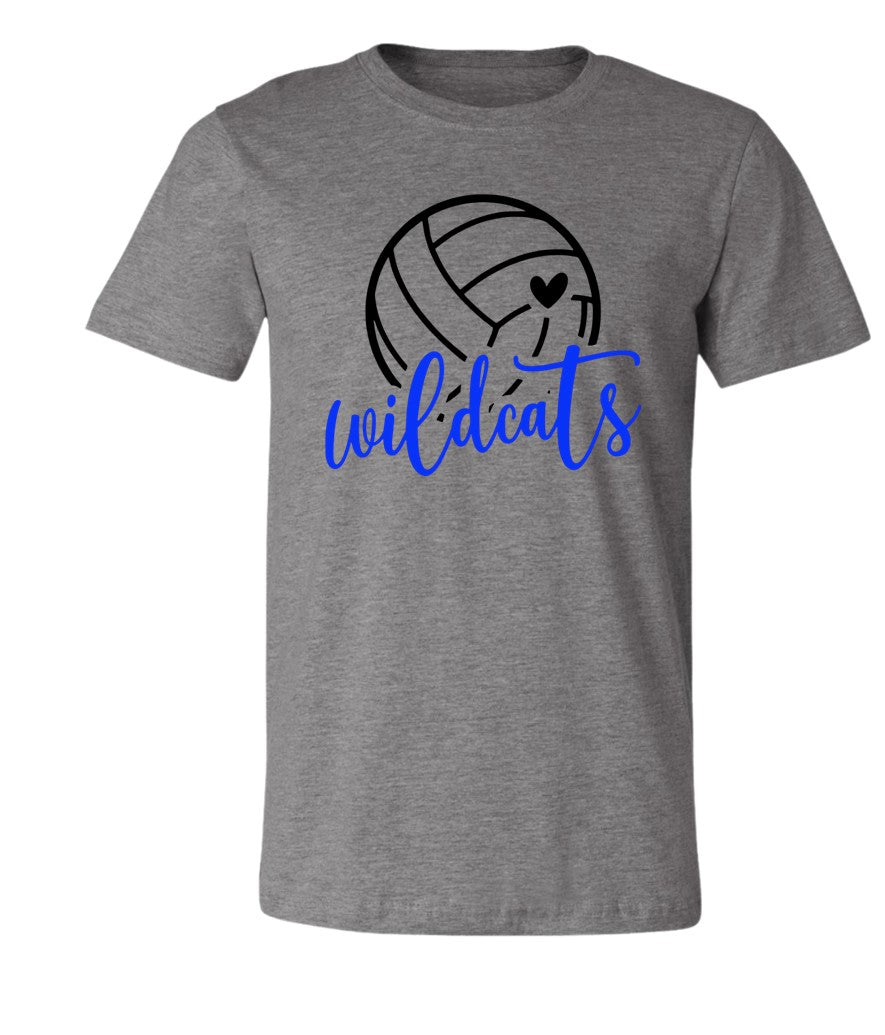 Wildcats Volleyball on Deep Heather - Several Styles to Choose From!