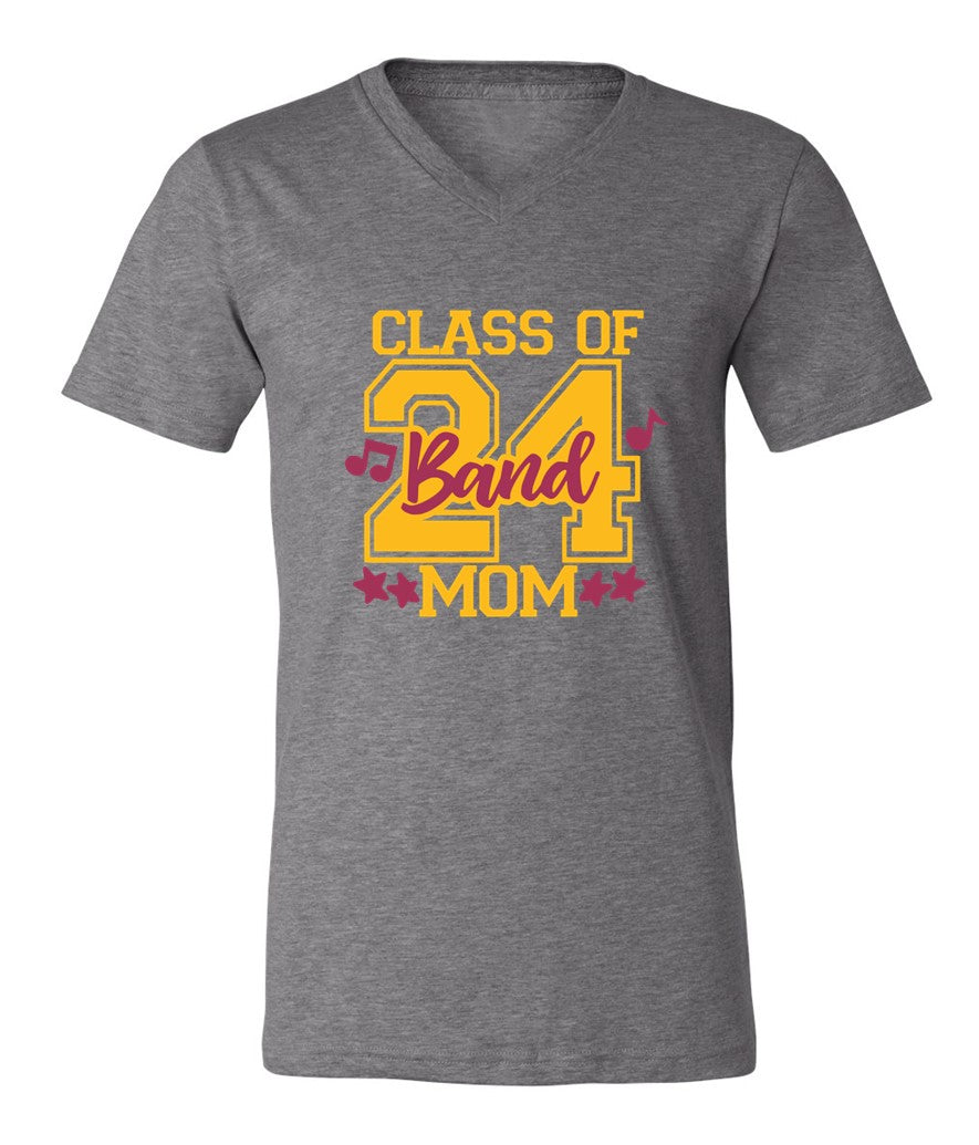 R/W - Band Mom on Deep Heather - Several Styles to Choose From!