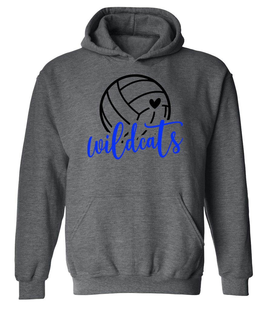 Wildcats Volleyball on Deep Heather - Several Styles to Choose From!