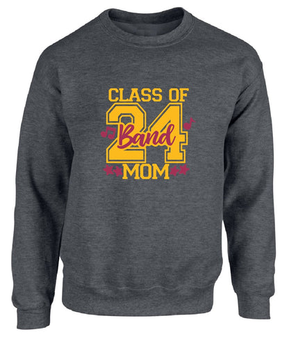 R/W - Band Mom on Deep Heather - Several Styles to Choose From!