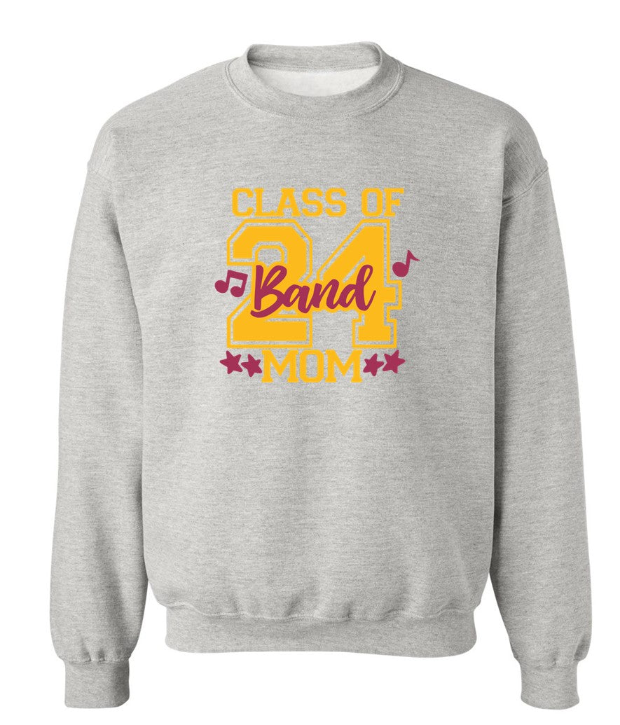 R/W - Senior Band Mom on Grey - Several Styles to Choose From!