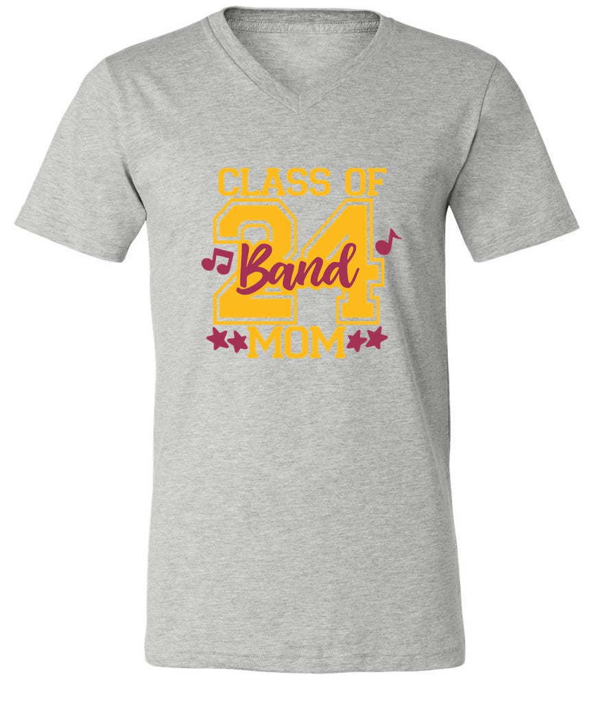 R/W - Senior Band Mom on Grey - Several Styles to Choose From!