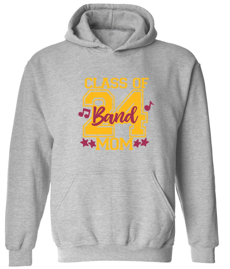 R/W - Senior Band Mom on Grey - Several Styles to Choose From!