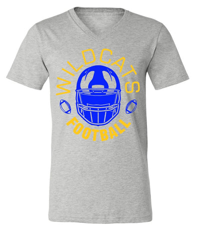 Galva Wildcats Football on Grey - Several Styles to Choose From!