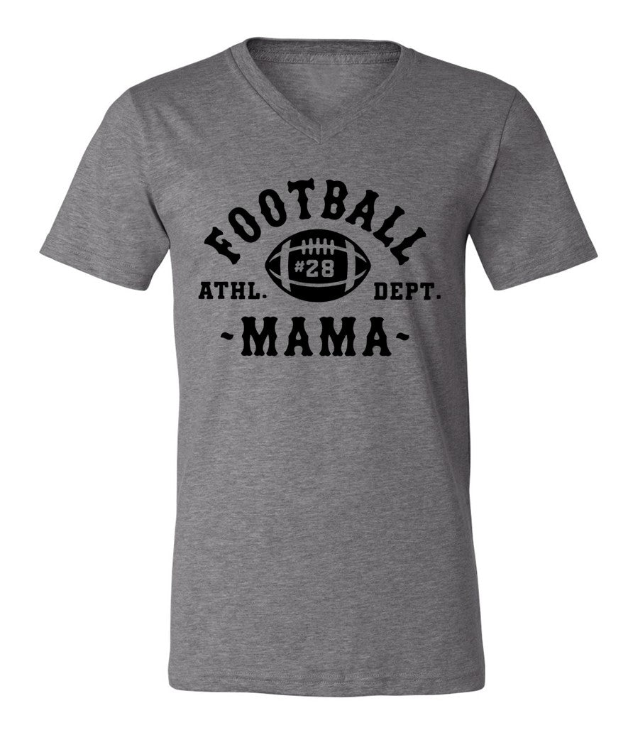 Football Mama on Deep Heather - Several Styles to Choose From!