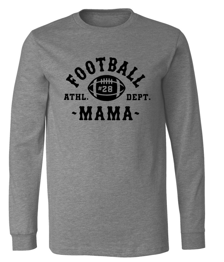 Football Mama on Deep Heather - Several Styles to Choose From!