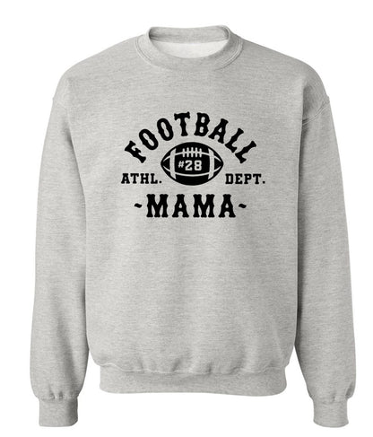 Football Mama on Grey - Several Styles to Choose From!