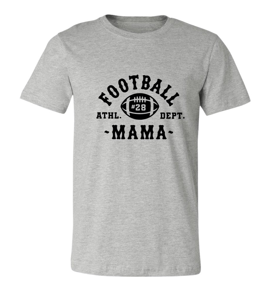 Football Mama on Grey - Several Styles to Choose From!