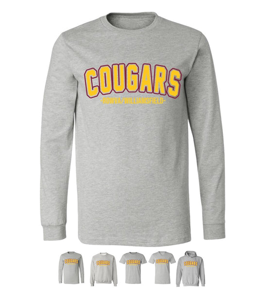 Cougars on Grey - Several Styles to Choose From!