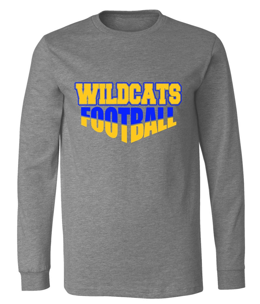 Wildcats Football on Deep Heather - Several Styles to Choose From!