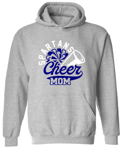 Spartans Cheer Mom on Grey - Several Styles to Choose From!