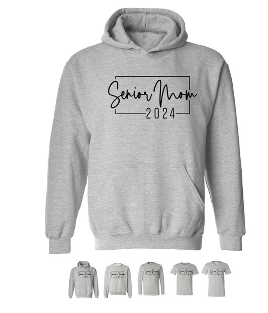 Senior Mom 2024 on Grey - Several Styles to Choose From!