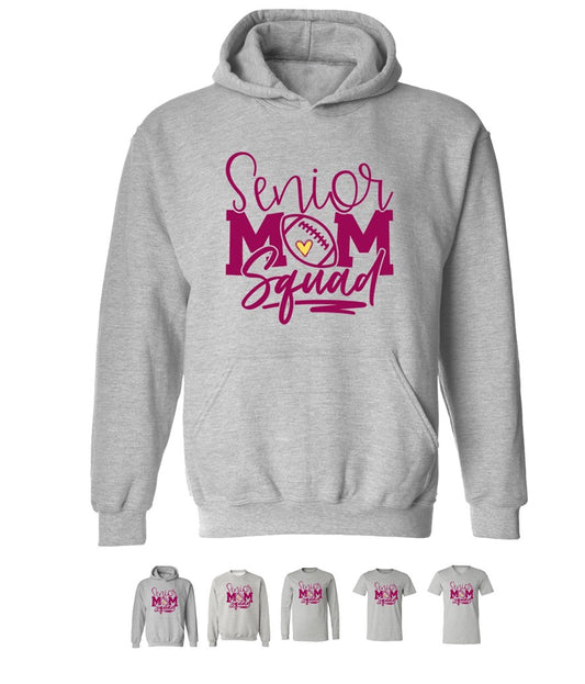 R/W - Senior Mom Squad on Grey - Several Styles to Choose From!