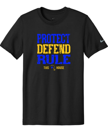 Galva Wildcats Football - Nike Swoosh Sleeve rLegend Tee