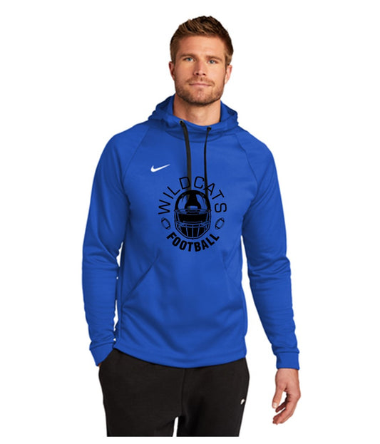 Galva Wildcats Football - Nike Therma-FIT Pullover Fleece Hoodie