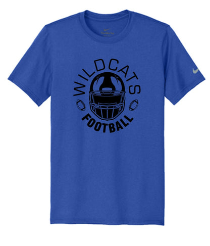 Galva Wildcats Football - Nike Swoosh Sleeve rLegend Tee