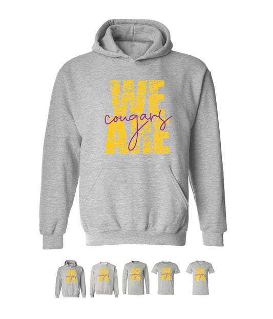 We are Cougars on Grey - Several Styles to Choose From!