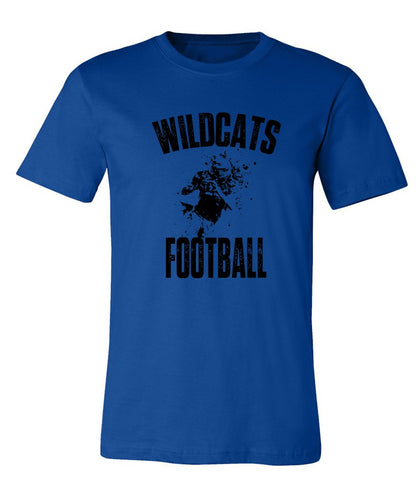 Galva Wildcats Football on Blue - Several Styles to Choose From!