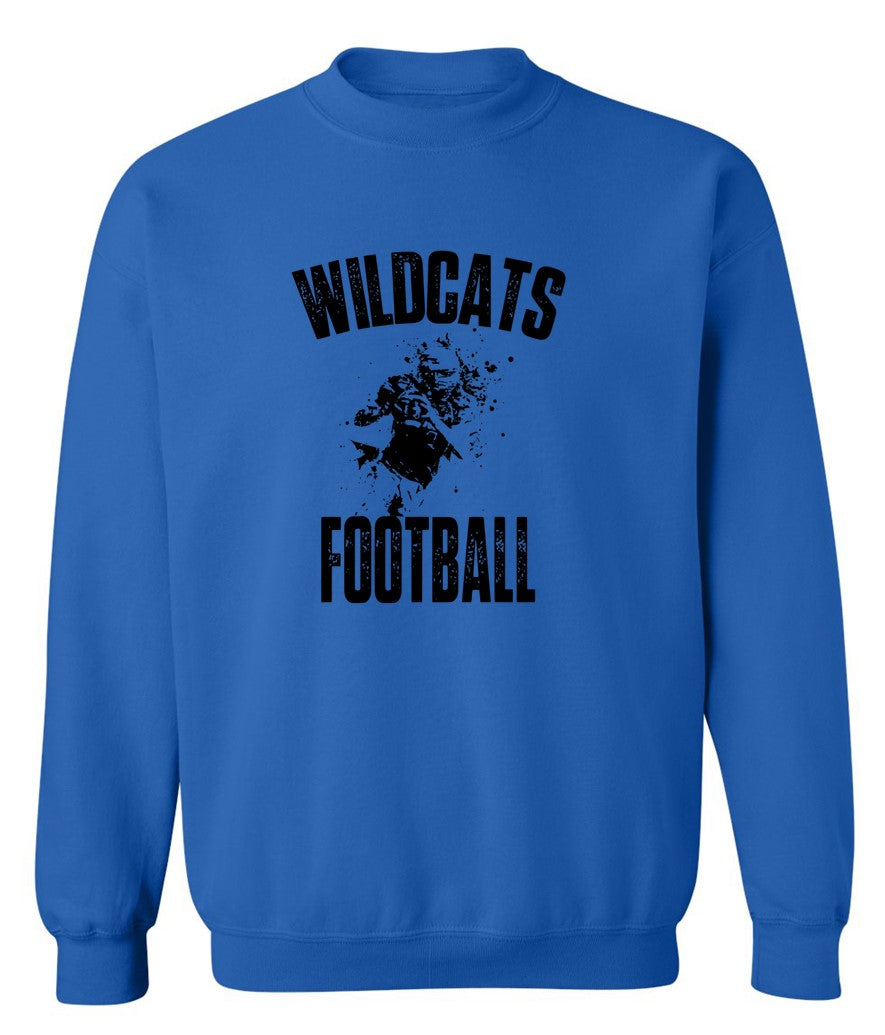 Galva Wildcats Football on Blue - Several Styles to Choose From!