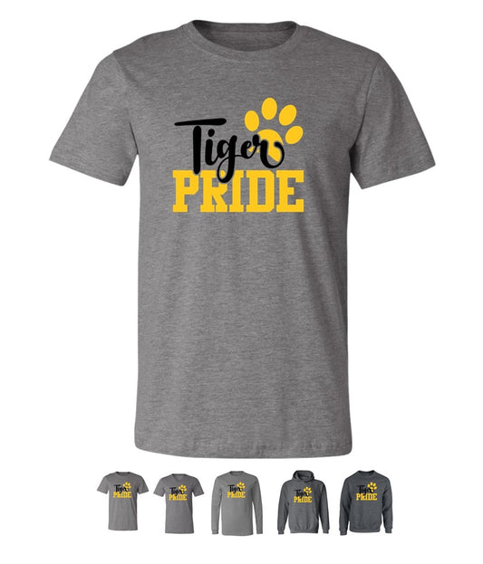 Tiger Pride on Deep Heather - Several Styles to Choose From!