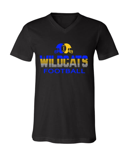 Galva Wildcats Football on Black - Several Styles to Choose From!