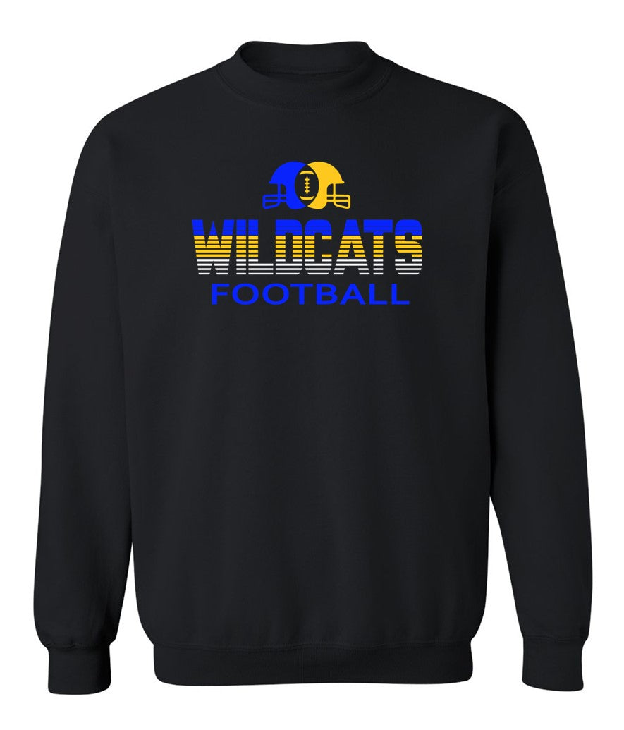 Galva Wildcats Football on Black - Several Styles to Choose From!