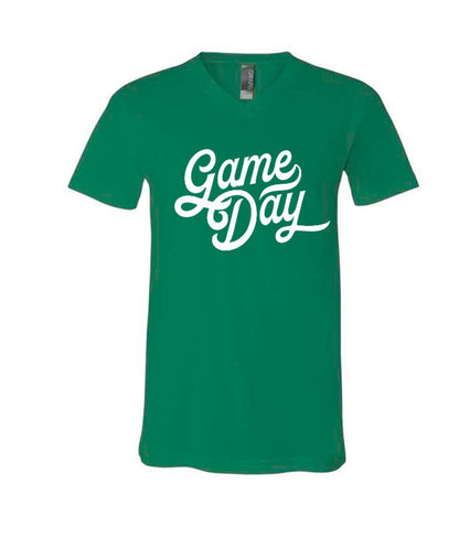 Game Day in White on Green - Several Styles to Choose From!