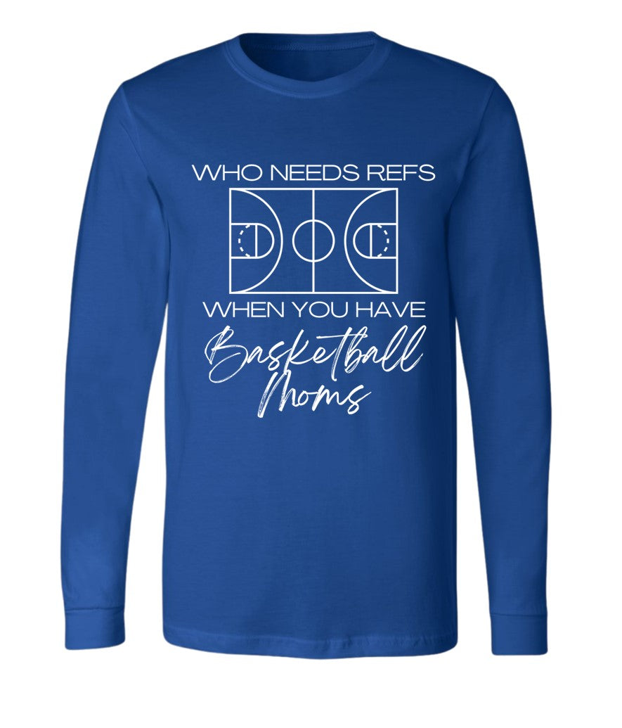 Mom Ref in white on Royal Blue - Several Styles to Choose From!